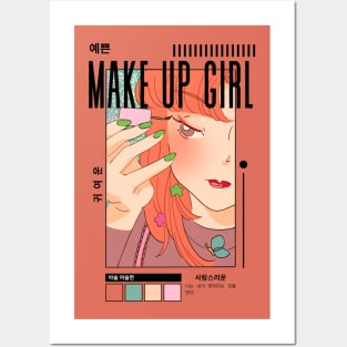 Make Up Girl Posters and Art